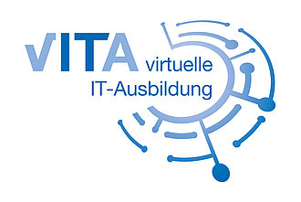 Logo der vITA - virtuelle IT-Ausbildung bei der DAA